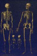 Joseph Esperlin Skeleton Family oil on canvas